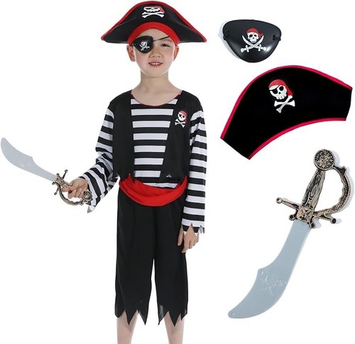 Boys pirate costume set - costume,