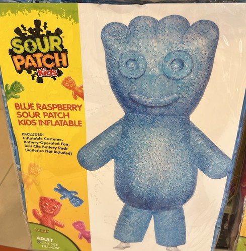 Blue sour patch kids - patch, adult